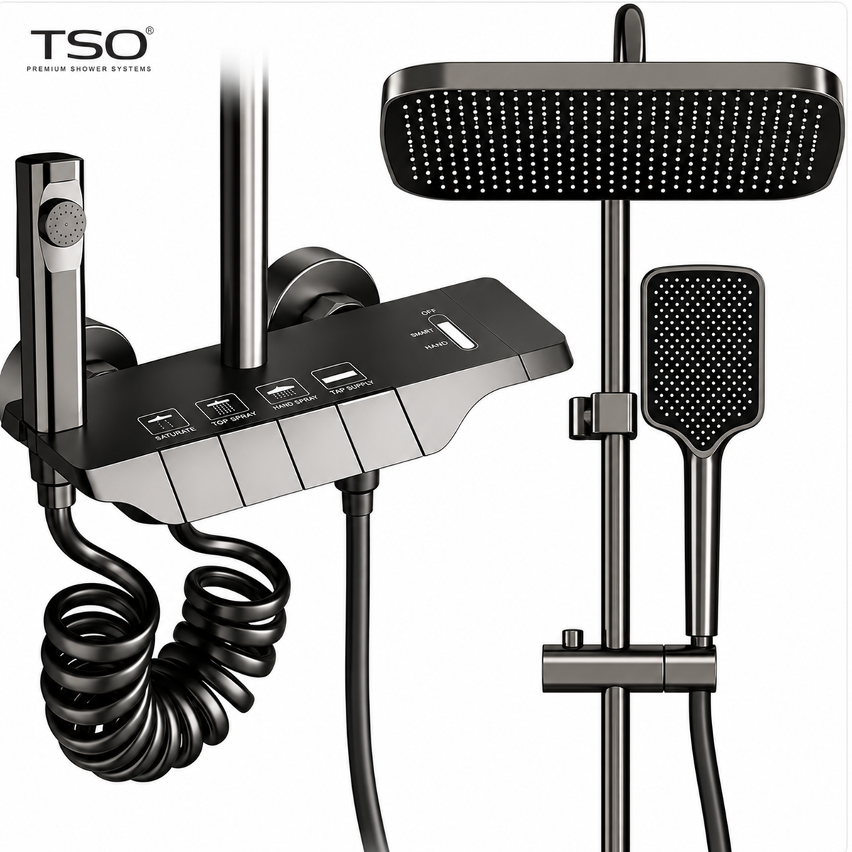 TSO Piyano Premium Duş Seti